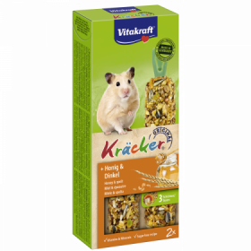Vitakraft - Kreacker - крекер с мед за хамстери. 2 броя